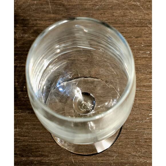 Vintage MCM Wine Glass Libbey INTERLUDE Stemware - Picture 3 of 4